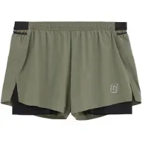 Circle - Short de trail/running - Legend Short 2in1 M Moss - Taille XL - Vert