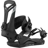 Union - Fixations de snowboard freestyle - Flite Black pour Homme en Aluminium - Taille 41-43 - Noir