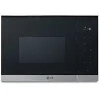 LG MG7Z2593D microwave Black, Stainless steel Grill microwave Built-in 25 L 1450 W
