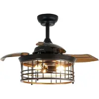 Cecotec Energysilence Aero 3600 Invisible Metallic Style Ceiling Fan Doré One Size / EU Plug 220V