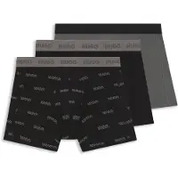 HUGO 50549177 Boxers 3 Units Noir,Gris XL Homme