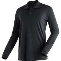 Maier Sports Ulrich Long Sleeve Polo Noir M Homme