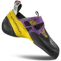 La Sportiva - Chaussons d'escalade - Skwama Purple/Yellow pour Homme - Taille 40,5 - Violet