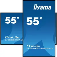 Iiyama LH5560UHS-B2AG 139.0cm(55") LH5560UHS-B2AG 16:9 3xHDMI+2xUSB VA (Speditionsversand)