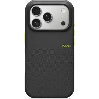 Beats by Dr. Dre Coque robuste avec MagSafe et contrôle de caméra pour Apple iPhone 17 Pro Max - Everest Black