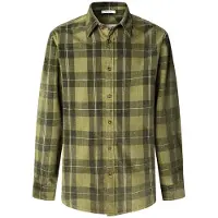 Pepe Jeans pour homme. PM3090833 Chemise Caster verte (XXL), Casuel, Coton, Manche longue