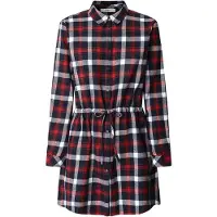 Pepe Jeans Marina Long Sleeve Dress Rouge XS Femme