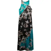 Superdry Racer Jacquard Maxi Sleeveless Long Dress Noir XS Femme