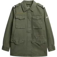 Superdry Embellished Jacket Vert XS Femme