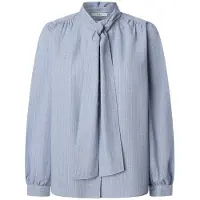 Pepe Jeans pour femme. PL3051285 Chemisier Loratycy bleu (L), Casuel, Coton, Manche longue