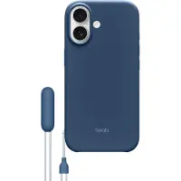 Apple MGTM4LL/A coque de protection pour téléphones portables 16 cm (6.3") Housse Bleu
