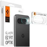 Spigen Optik Pro EZ Fit Lens Protector - Protection d'objectif de caméra (lot de 2) Google Pixel 10 Pro - Crystal Clear