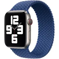 Apple Bracelet Solo tressé pour Watch | 38/40/41/42 mm - Taille 9 - Atlantic Blue