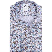 R2 Maille Chemise Carabiner Multicolour Blanc Multicoloré taille 42