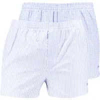 BOSS Boxers bleu clair / blanc