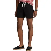 Ralph Lauren Shorts de bain 'TRAVELER' rouge / noir