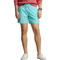 Ralph Lauren Shorts de bain 'Traveler' aqua / bleu foncé