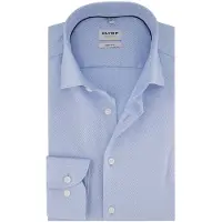 Olymp Chemise Dobby Level 5 Clair Bleu clair Bleu taille 44