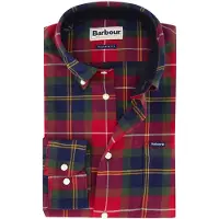 Barbour Chemise 'Fortrose' rouge