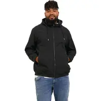 Jack & Jones Basic Softshell Plus Size Jacket Noir 5XL / Regular Homme