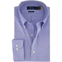Ralph Lauren Chemise business bleu clair / ocre