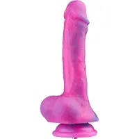 Hismith Premium Gode KlicLok Petit 15-20 CM Violet