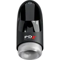 PDX Hydrogasm - masturbateur rotatif rechargeable (noir)