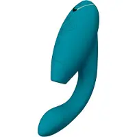 Womanizer Duo 2 Stimulateur clitoridien Petrol 20 cm