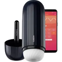 Svakom Sam Neo 2 Pro - Masturbateur pour hommes contrôlé par application (noir et blanc)