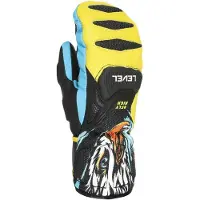 Level Sq Cf Mittens Jaune 2XL Enfants