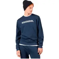 Rossignol - Sweat en coton biologique - M Prarion Cn Sweatshirt Dark Navy en Coton - Taille L