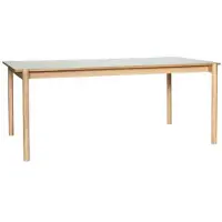 Hubsch Table oblique grise
