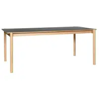Hubsch Table oblique noire