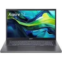 Acer Aspire 17 (17.30", 512 Go, 16 Go, DE, Intel Core 5 120U), Ordinateur portable, Gris