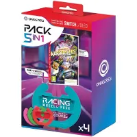 Ginza.se ONIWHL-SWI-BRGP, Nintendo Switch, Volant de course, Multicolore, Chine, 4 pièces, 153 mm