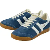 Gola Elan Suede Femmes Bleu Marine/Blanc Trainers