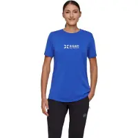 Mammut Eiger Logo Short Sleeve T-shirt Bleu M Femme