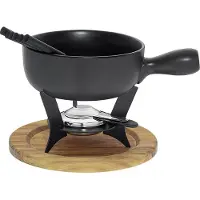 kela Pays, Set à fondue, Noir