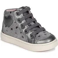 Geox Baskets montantes enfant B NASHIK GIRL filles - Gris - 22
