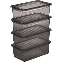 Keeeper bea 4er-set clear (19.50 cm, 5.60 l, 4x)