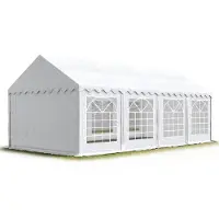 Sonstiges TOOLPORT 4x8 m Tente de réception / Barnum blanc toile de haute qualité PVC 700 N