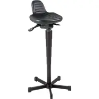 MeyChair Siège assis-debout Assistent Futura AFO-PU1, noir