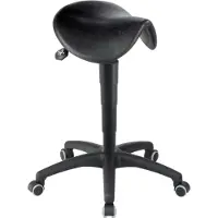 MeyChair Siège assis-debout AF4-HR-PU noir