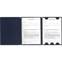 Rnk Chemise "Mes directives anticipées", pour 1 personne, DIN A4, bleu foncé