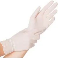 Hygonorm Gant en nitrile SAFE FIT, M, blanc, non poudré (M)