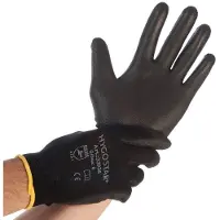 Kaiser+Kraft Gants fins BLACK ACE, lot de 120 paires, taille 6 (XS). (XS)