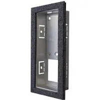 DoorBird D1101V Boîtier arrière de montage encastré, acier inoxydable V2A