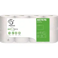 Hobea Toiletpapir Papernet Biotech 2 lag nyfiber 28,75 m 8x8 rl,8 pk x 8 rl/krt