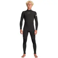 Quiksilver Prologue 4/3 Mm Long Sleeve Back Zip Neoprene Suit Noir MS Homme