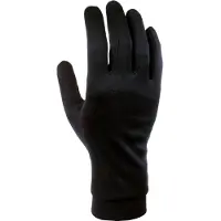 Cairn Silk, gants intérieurs, hommes, black